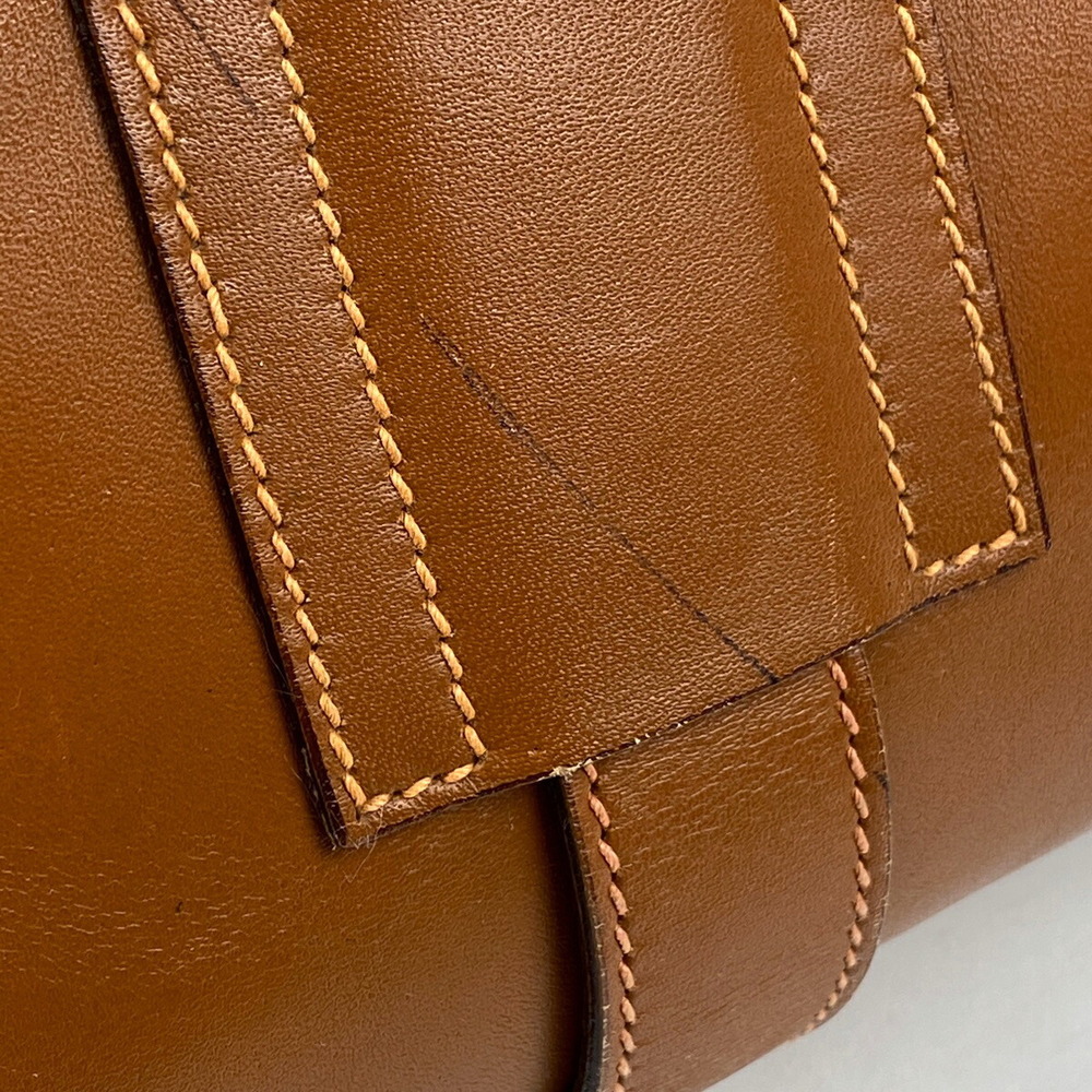 Gucci Logo Rucksack Backpack Backpack Leather Bro… - image 6